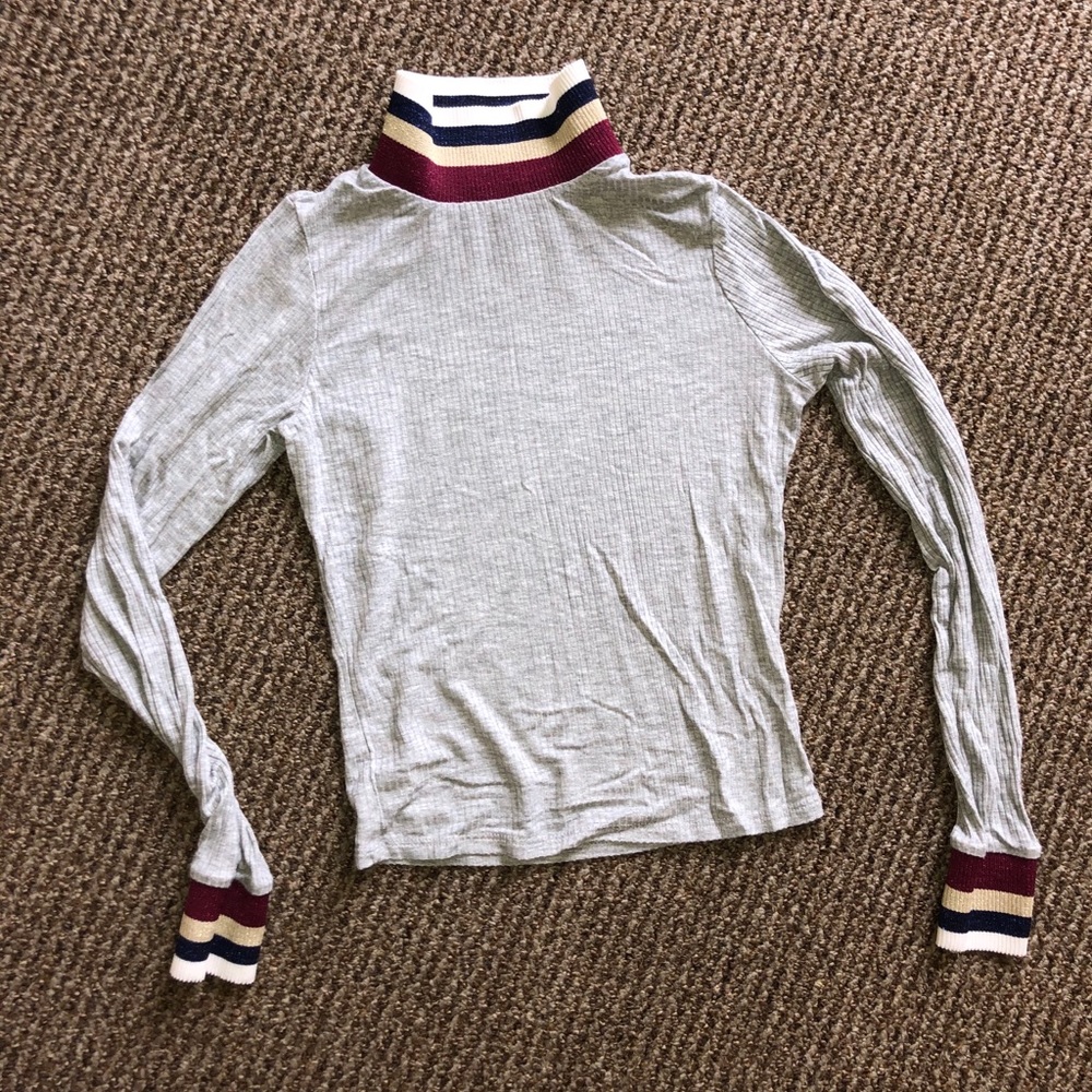 Grey Turtleneck